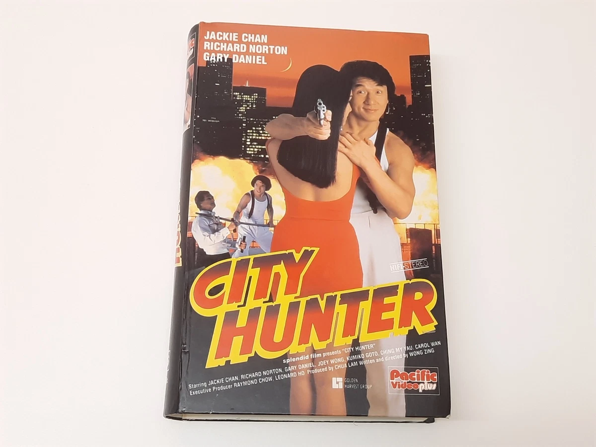 City Hunter 1993 VHS German PAL Pacific Video Hartbox Jackie Chan Joey Wong