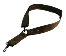 Handmade Rifle Sling, Olive drab two point adjustable to single point sling