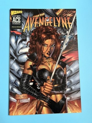 Avengelyne Wizard # 68 Ace Edition Maximum Press # 14 