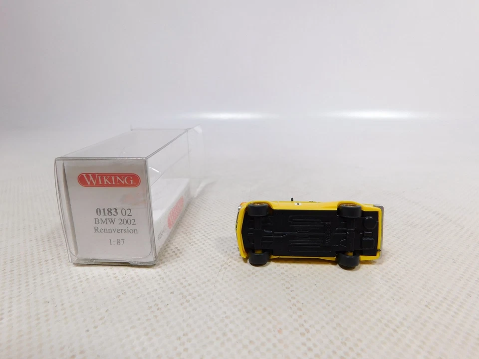 Wiking 1:87 H0 0183 02 Modelo BMW 2002 Racing Versión 1 Como Nuevo + Caja #EG655-0, 5 Foto 3 de 4