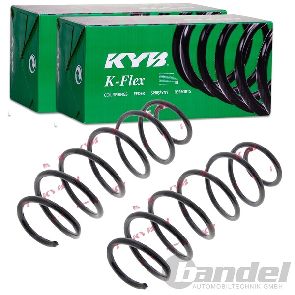 2X KYB K-FLEX Fahrwerksfedern Vorne Passend FÜR Peugeot 207 207/207+-image