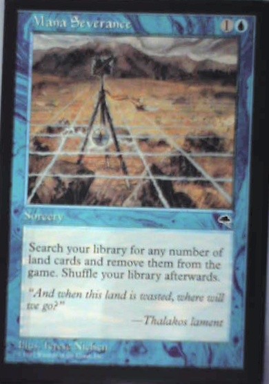 Mana Severance - Tempest: #73, Magic: The Gathering Lp C356