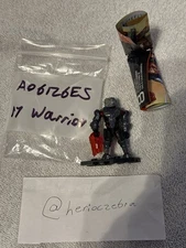 Halo Mega Construx Warrior Series 17 Grey Promethean Soldier A06126ES