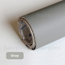 Kit de Reparacion de Cuero Para Muebles Parche de Reparacion de Cinta Cuero Gris