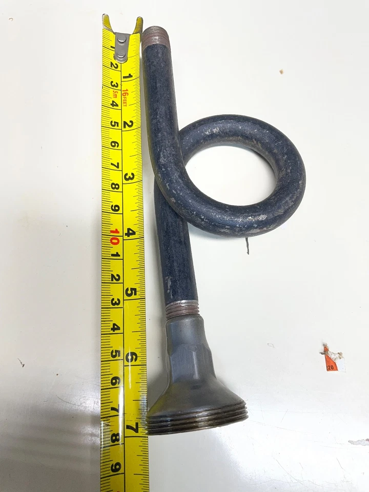 Taza de grasa vintage con tubería aceite golpe y fallo gas vapor tractor motores combustible motor Foto 4 de 4