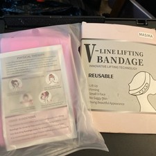 Reusable V Lifting Bandage Facial Slimming Strap Double Chin Reducer Face