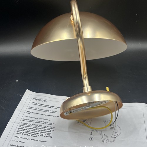 Interior wall sconce light copper