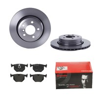 Brembo Bremsscheiben Coated Ø320Mm + BremsbelÄGe Hinten FÜR BMW X3 E83