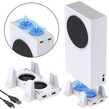 Vertical Cooling Stand Controller Charging Station Fan 2 USB For Xbox Series 5