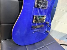 🔥KOREA 2015🔥 Cort KX Custom Electric Guitar~ Flamed Maple Trans Blue~ Rare!