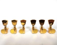 Gitarrenwirbel Gold 3x3 2 Pin Typ für Akustikgitarre, Elektro etc.