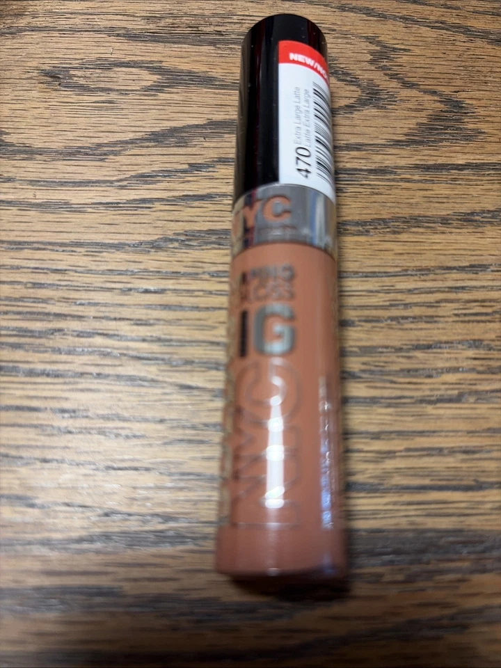 NYC Big Bold Lip Gloss # 470 EXTRA LARGE LATTE Large Brand New. Sealed. - Image 3 of 4