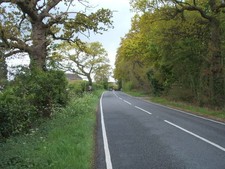 Photo 6x4 Wrabness Road (B1352) Ramsey/TM2130 Looking south west. c2017