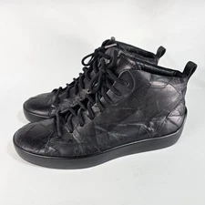 Ecco x The Last Conspiracy Batai High Top Sneakers Women 9 9.5 40 Geometric RARE