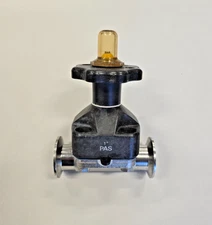 ITT Pure Flo 1-316L-RA15MAX-CWP150 Diaphragm Valve w/ 1" Sanitary Fitting