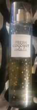 Bath  Body Works FRESH COCONUT COLADA Fine Fragrance Body Mist Spray 8 Oz