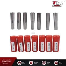 7PC Set MT2 Shank Round Collets Set #2 Morse Taper 2MT Chuck 1/8" -1/2"