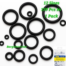Small Rubber (M7) O Ring Seal 12 Sizes Sealing Oring Mini Washers Oil Resistant