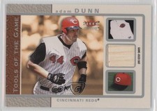 2003 Fleer Genuine Tools of the Game Bat Adam Dunn #TG-AD 0v1