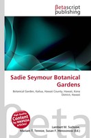 Sadie Seymour Botanical Gardens Lambert M. Surhone (U. A.) Taschenbuch Englisch