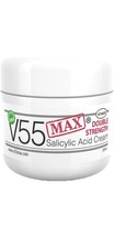 V55 MAX Double Strength Salicylic Acid Cream for Spots Blackheads Milia Blemish