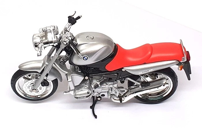 Nuevo Ray Escala 1/12 43553 - Moto BMW R1100R - Plateado/Rojo Foto 4 de 4