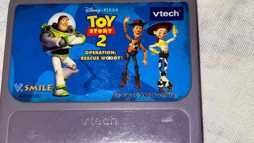V Smile Vtech Game Cartridges Toy Story 2 Pre-owned, Working - Picture 2 of 2