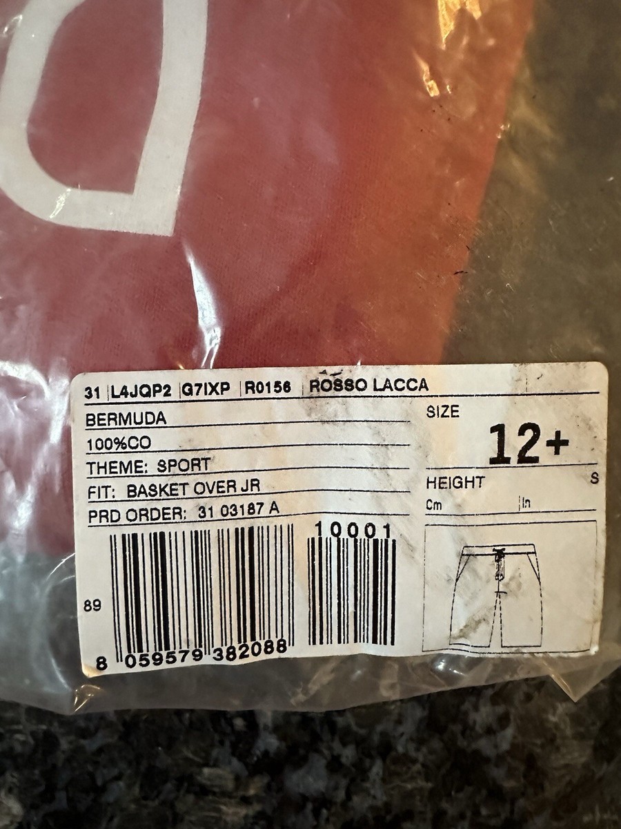 DOLCE & GABBANA Kids Shorts Bright Red Big Kids Size 12. NWT DOLCE & GABBANA Kids Shorts Bright Red Big Kids Size 12. NWT