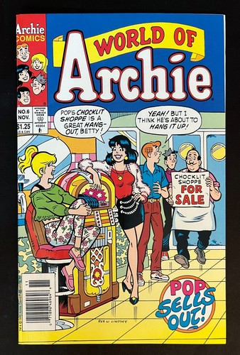 World of Archie #6 Hi-Grade Newsstand UPC Betty & Veronica Archie ...