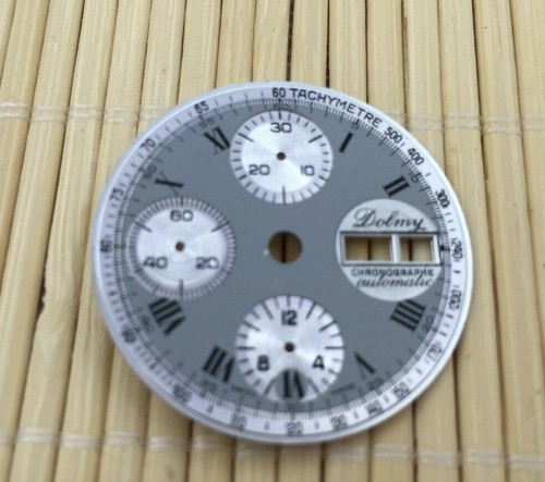 Dolmy Orologio Quadrante Nuovo Vecchio Stock per VALJOUX ETA 7750 movimento  Swiss made 30mm - 19 | eBay