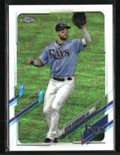 Kevin Kiermaier 2021 Topps Chrome Refractor Ben Baller Edition #38 Baseball