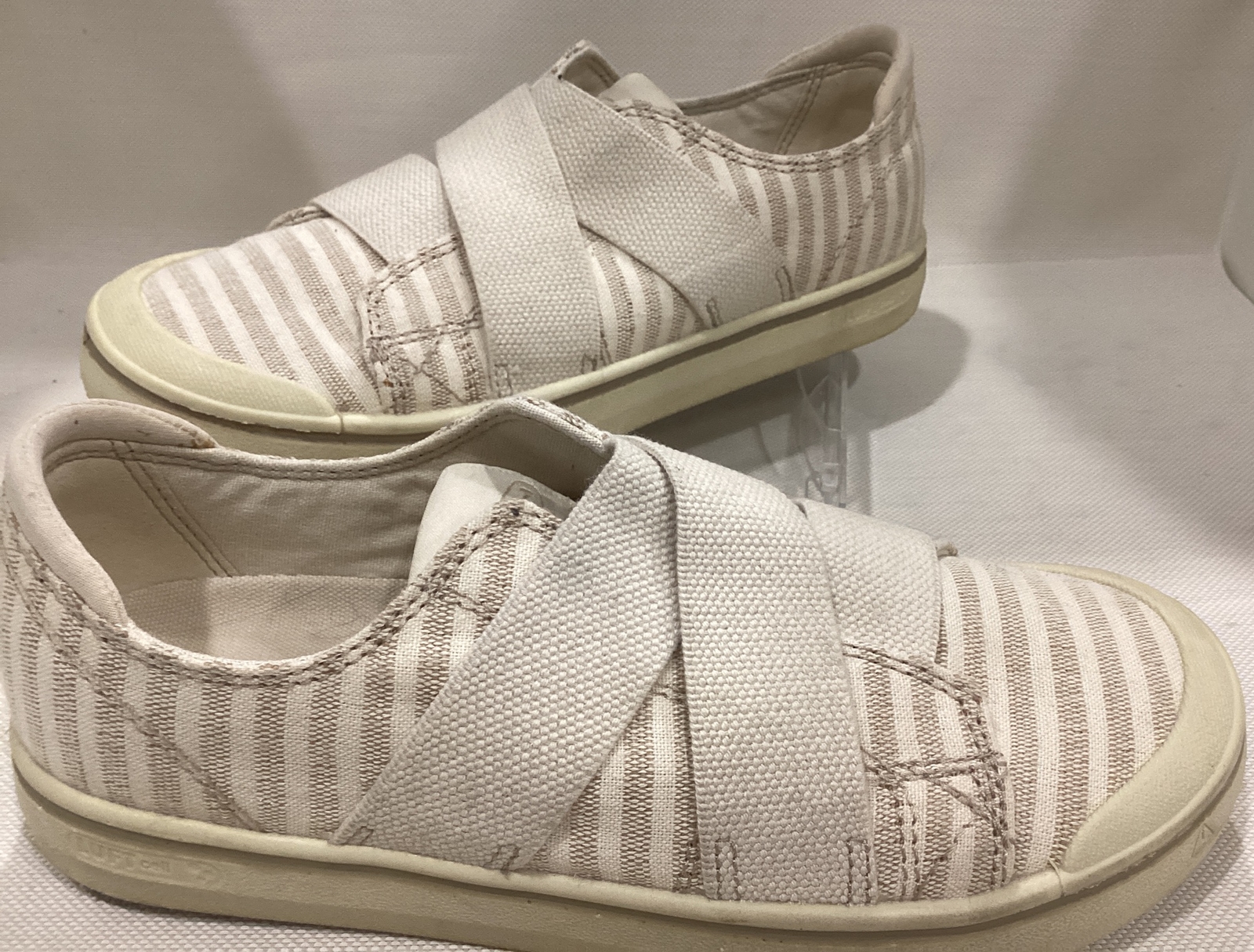 KEEN Scarpa Sneakers Donna Elsa IV Gore Slip On Beige Taglia 6 5