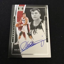 2021-22 Panini Impeccable Arvydas Sabonis Immortal Ink Auto #98/99 Blazers