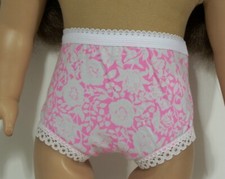 HOT PINK  GRAY Underwear-Panties Doll Clothes For American Girl 18" Debs 