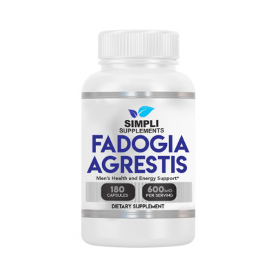 Fadogia Agrestic by Simpli Supplements, 600mg per serving @ 180 Capsules