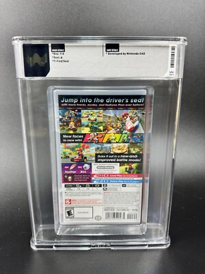 Mario Kart 8 Deluxe Nintendo Switch WATA 9.8 A FACTORY SEALED