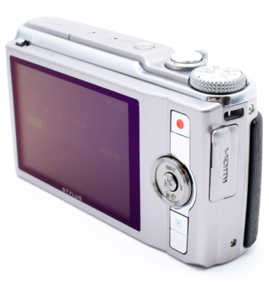 MINT In BOX] OLYMPUS STYLUS SH-50 Silver Compact Digital Camera