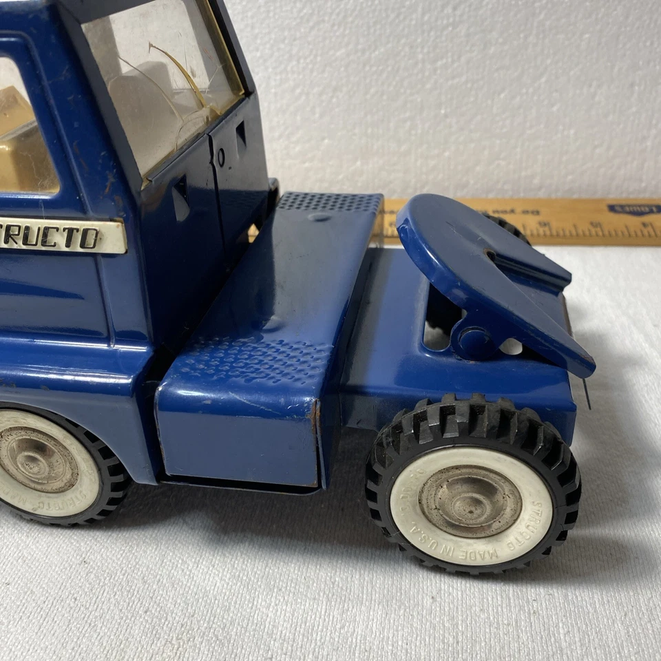 Structo Turbine Truck Cab Blue Semi - Image 3 of 4