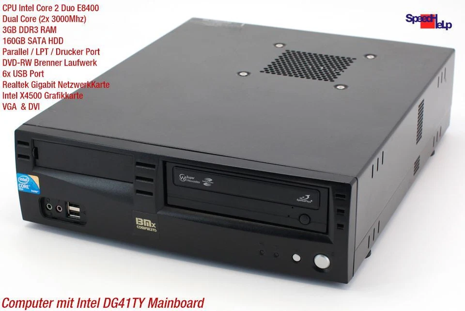 BMX Mini Computer Desktop Intel Board DG41TY PC Parallel Pos Cash Point N3 - Image 2 of 4