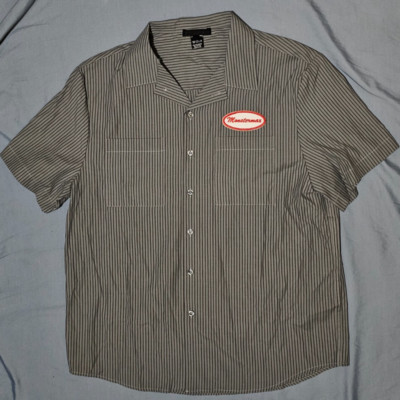 Monstermax Mass Destruction Mechanics Shirt Sz Large