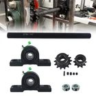 Complete Jackshaft Kit For 3/4" X 10" 40/41/420 Chain Go Kart Mini Bike