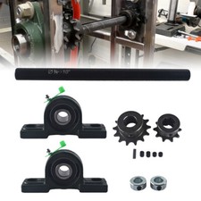 Complete Jackshaft Kit For 3/4 X 10" 40/41/420 Chain Go Kart Mini Bike