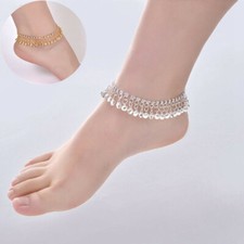 Ankle Chain Indian Payal Foot Chain With Bells Gold Silver 1Pc