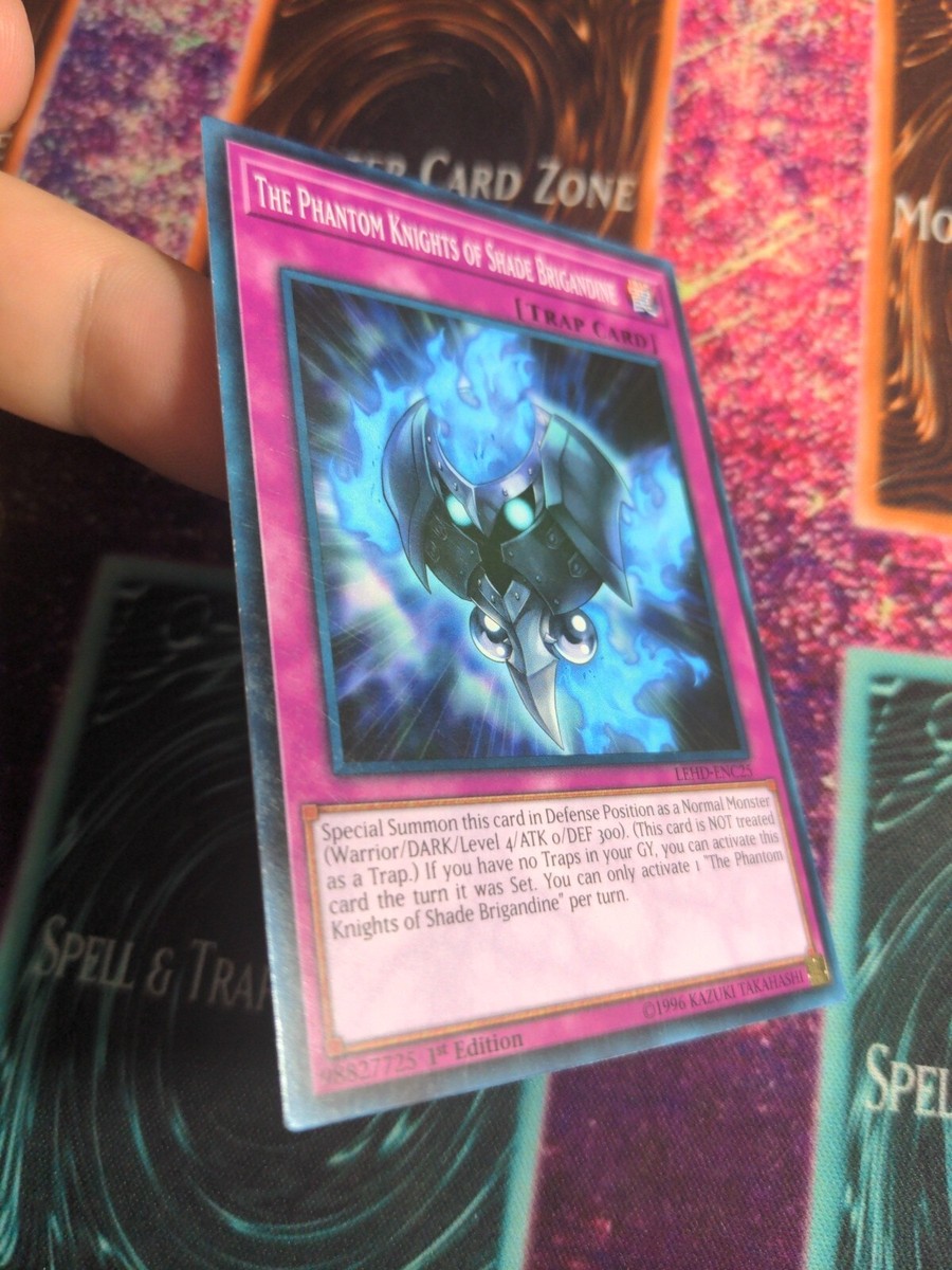 Yu-Gi-Oh! The Phantom Knights Of Shade Brigandine - LEHD-ENC25 Common 1st Edition - From Legendary Hero Decks - View #10