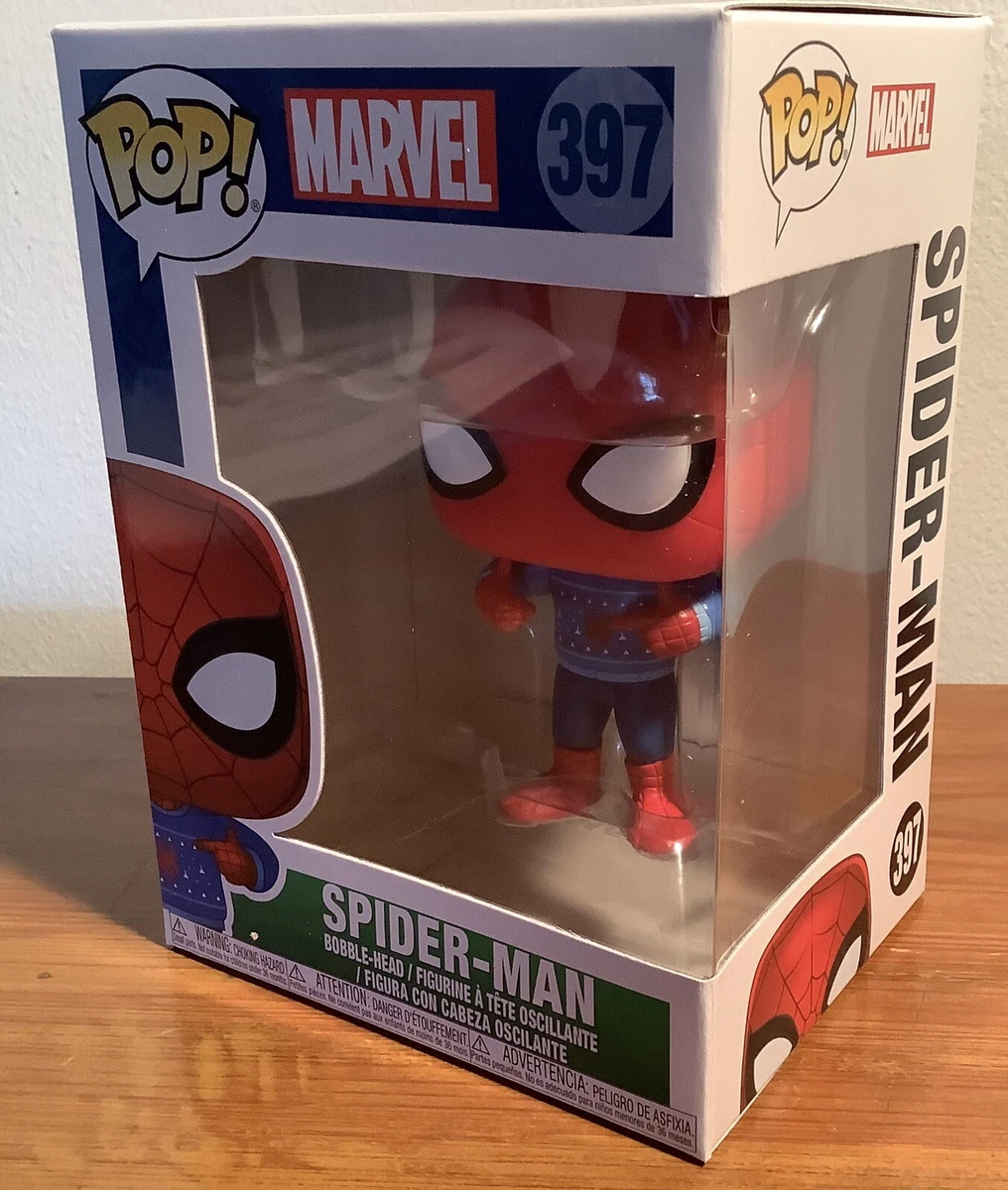 SPIDER-MAN MARVEL UGLY SWEATER FUNKO POP #397 | eBay