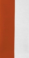 Orange  White Cabana Stripe- Home Decor Fabric Polyester 62" W Sold by the Yard