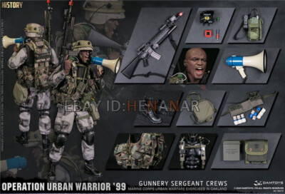 DAMTOYS Gunnnery Sergeant Crews Warrior 78080 1/6 Action Figure