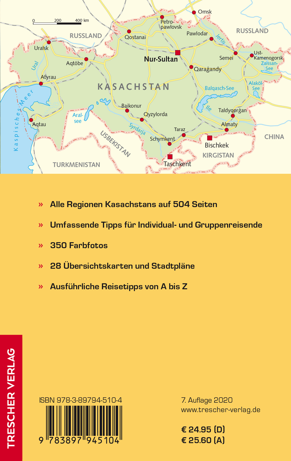 Thumbnail - Dagmar Schreiber / Reiseführer Kasachstan