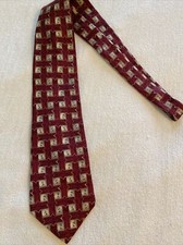 Vintage Chaps Ralph Lauren Polo Tie Silk Rare Style Hand Craft