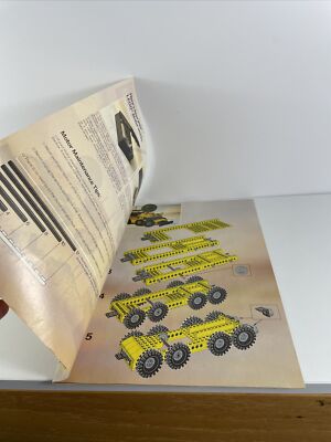 Lego Set 744 1980 Instructions Manual Only | eBay